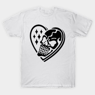 Skull heart T-Shirt